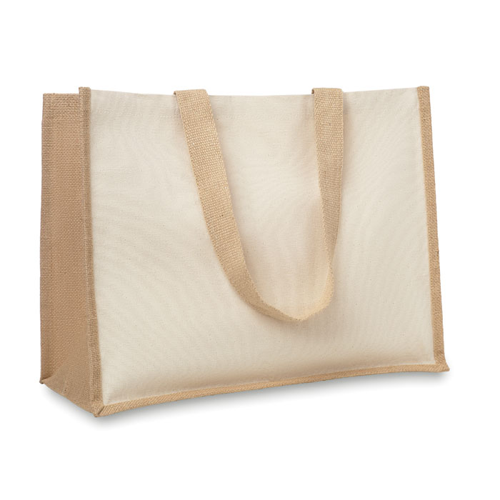 CAMPO DE FIORI - Jute/Canvas Shopper 