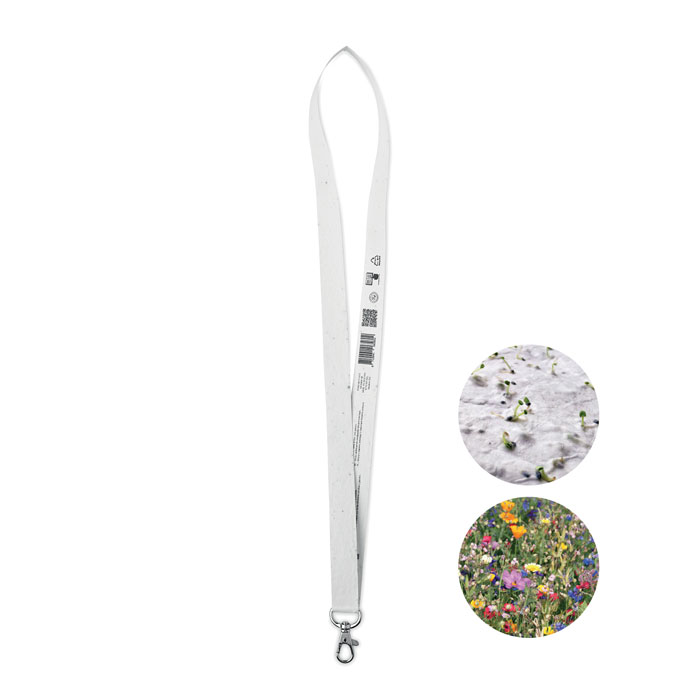 LANSEE - Lanyard mit Samenpapier
