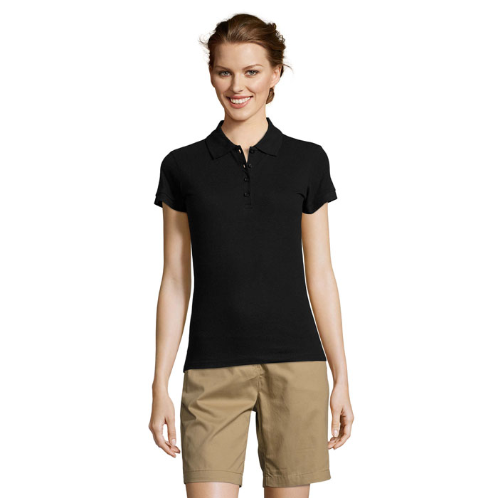 PEOPLE - PEOPLE DAMEN POLO 210g