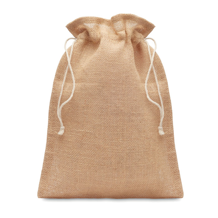 JUTE MEDIUM - Medium Jute Tasche 25x32cm