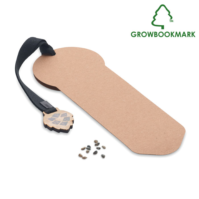 GROWBOOKMARK™ - Lesezeichen Kiefersamen