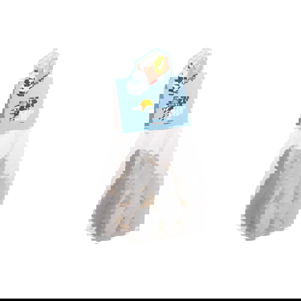 Blockbeutel mit Headerkarte in Ihrer eigenen Form und 100 Gramm Süßigkeiten