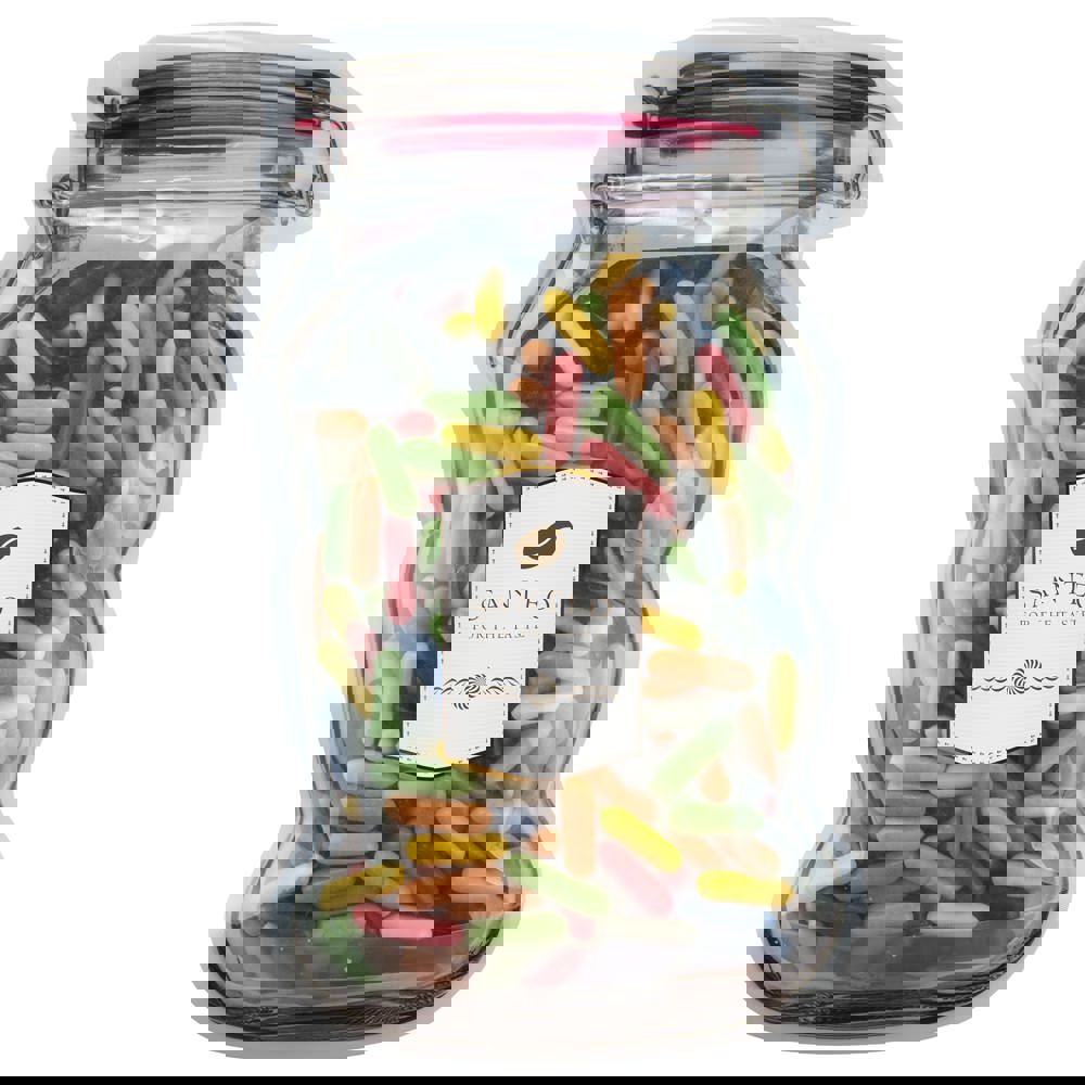 Briefkasten-"Weckglas" maxi mit Süßigkeiten